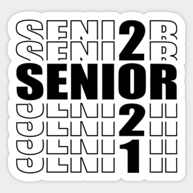 Senior 2021 Sticker by Shop Ovov